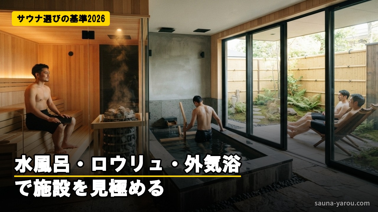 サウナ選びの基準2026